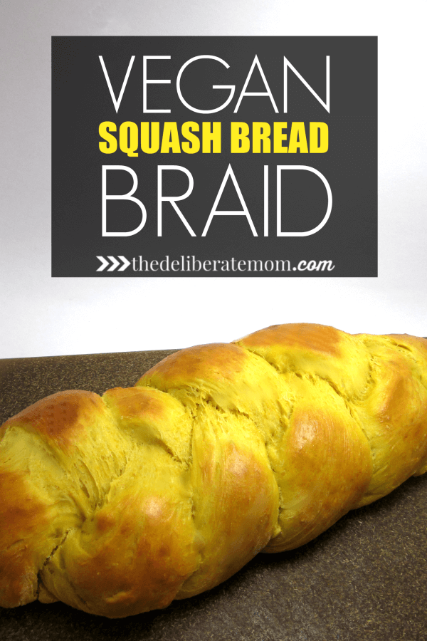 This melt in your mouth, vegan squash bread braid is scrumptious. This bread is perfect for serving guests at Easter, Thanksgiving, and even Christmas! The pretty braid makes this bread pretty to look at too! 