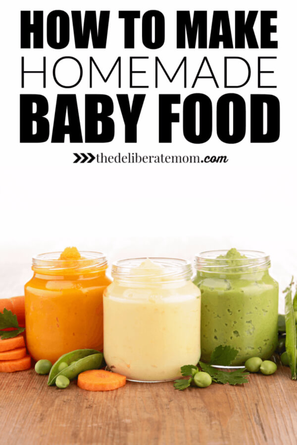 How To Make Healthy All Natural Homemade Baby Food