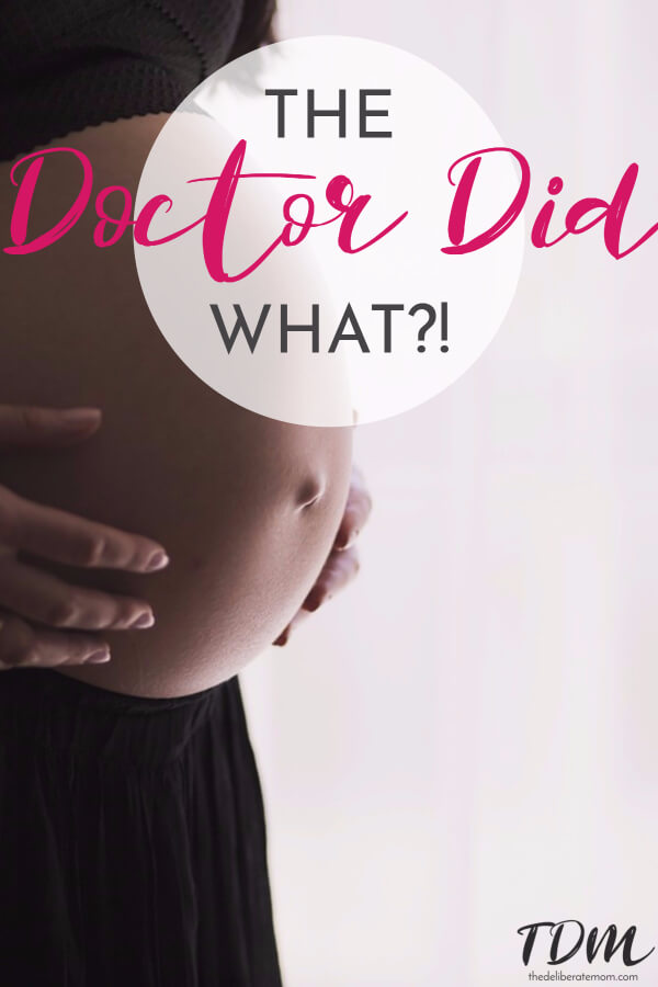 This was by far, the strangest and grossest pregnancy exam ever! Come read what the doctor did!