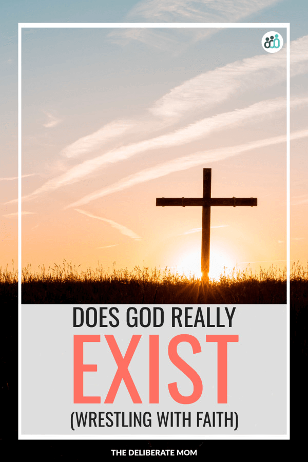 Is God real? Do you wonder if God exists? Are you wrestling with the Christian faith?