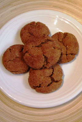 Dairy-free ginger snap recipe. #recipe #dairy-free #cookie