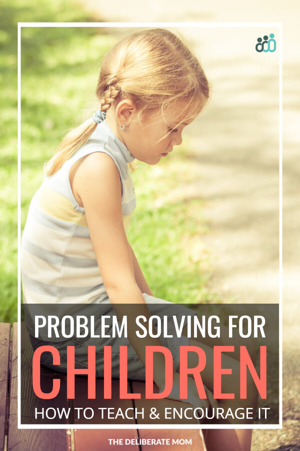 Sometimes as parents we don't know what to do when our children have problems. Here is the BEST way to teach your child problem-solving skills.