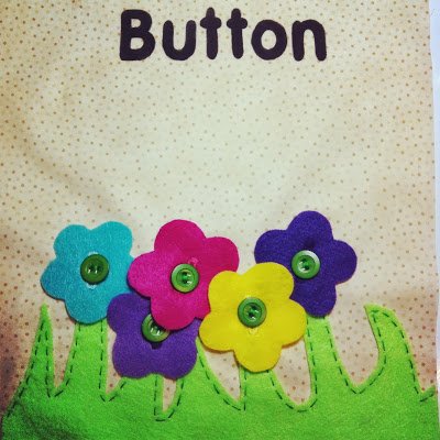 A buttoning activity to work those little fingers!