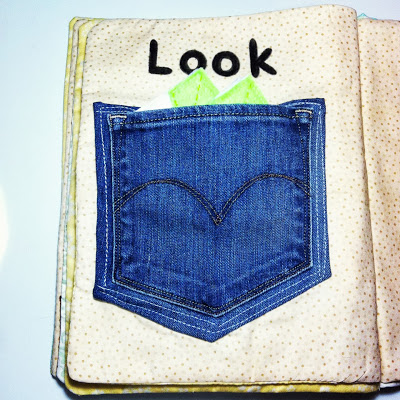 Quiet book - pictures of pages in the book #DIY #sewing 