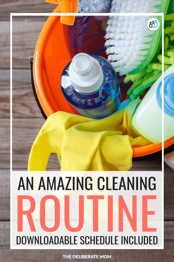 Amazing cleaning routine