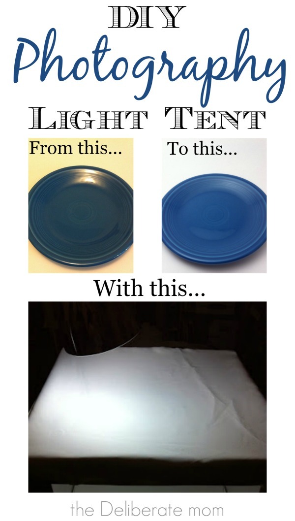 Are you tired of taking pictures of food or objects and the pictures look terrible? This post shows the benefits of making a photography light tent. This DIY photography light box is inexpensive and easy to make!