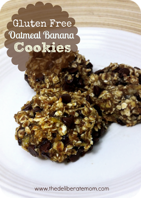 These aren't your grandma's oatmeal banana cookies but they're tasty and way healthier! What are you waiting for? Roll up your sleeves and whip up a batch of these gluten free oatmeal banana cookies!