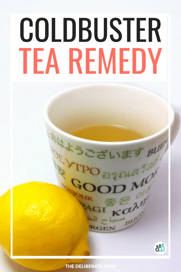 Natural cold remedy - the coldbuster tea recipe