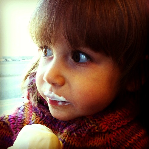 {this moment: first ice cream cone}