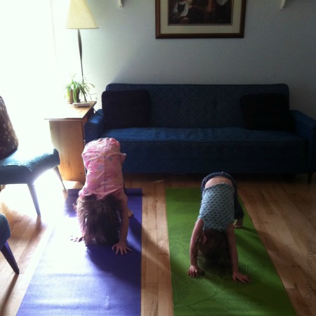 Yoga with the kids
