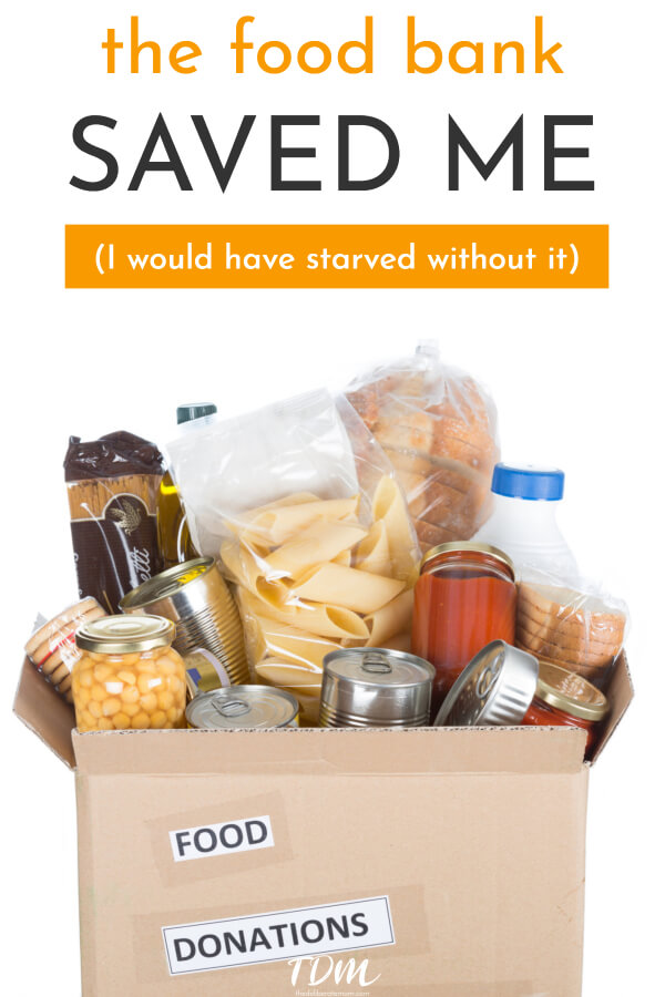 I would have STARVED without the food bank. Consider spreading the word and help to stop hunger. #foodbank #help