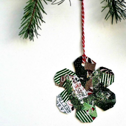 Simple and easy to make handmade kid ornaments