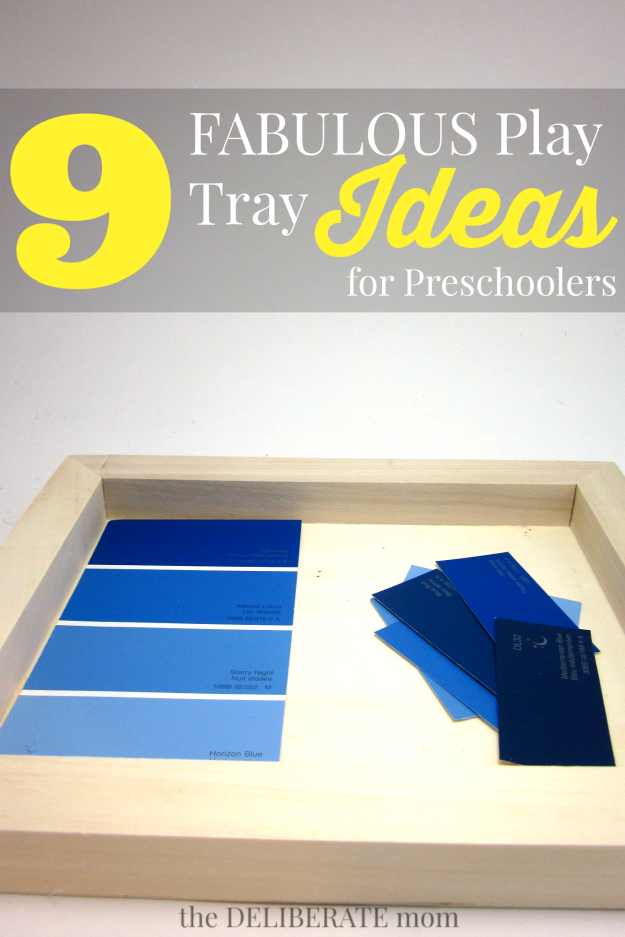 When homeschooling, it can be challenging to keep younger children occupied while doing homeschool activities with an older child. Here are 9 fabulous quick, easy, DIY activity tray ideas to implement with preschoolers. 