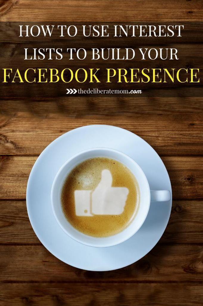 Check out this tutorial on how to build interest lists on Facebook! Interest lists helps organize your Facebook feed and boost your Facebook presence! You CAN use Facebook to build your blog! 