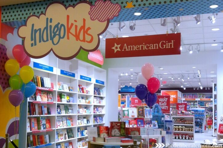 The newly expanded Indigo Kids store in West Edmonton Mall has it's own American Girl store!