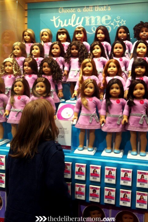 The Truly Me American Girl dolls are amazing! You really CAN have a doll that looks like you!