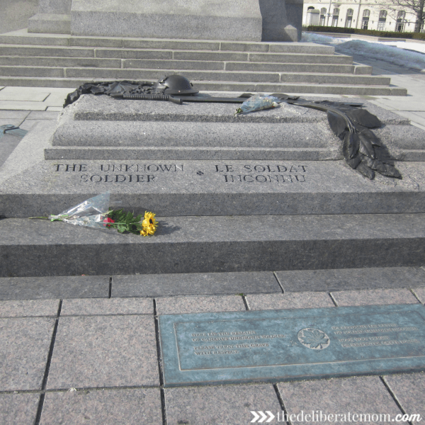 The grave of the Unknown Soldier The grave of the Unknown Soldier