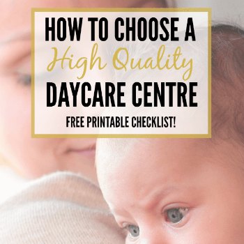 Daycare Checklist for Parents