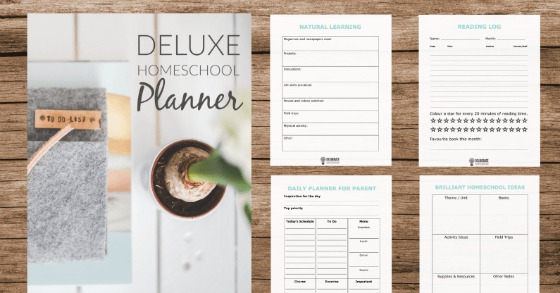 The Deluxe Homeschool Planner The Only Planner Youll Ever - 