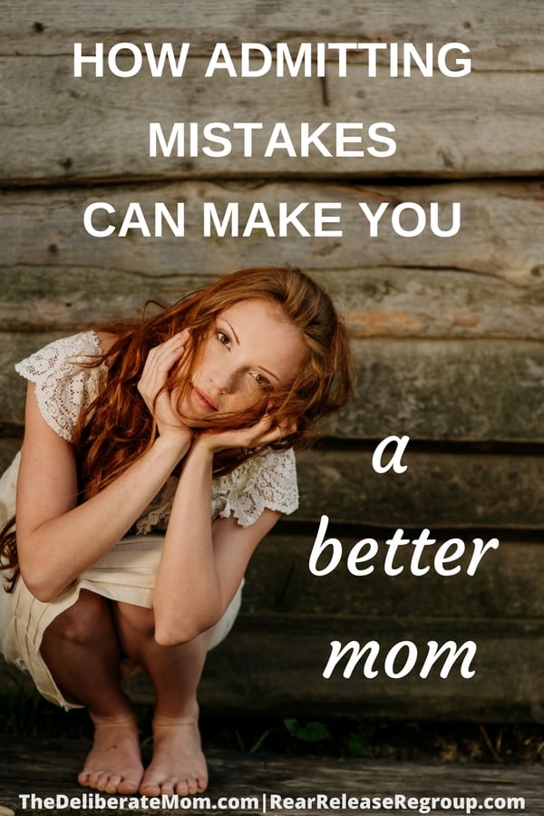 Are you an angry mom? Do you lash out at your kids? We all make mistakes but did you know that admitting mistakes can make you a better mom?! You don't want to miss this post! #parenting