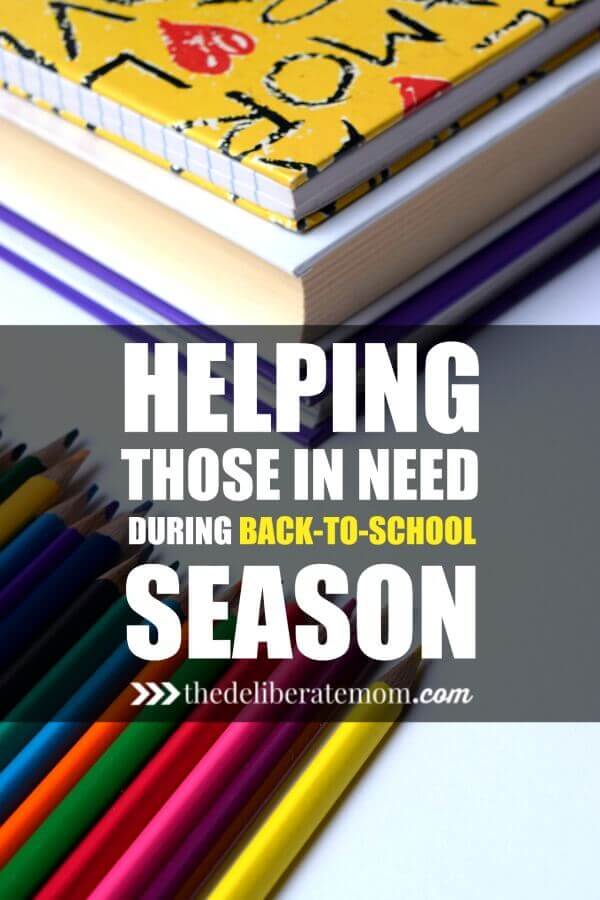 How To Help Those In Need During Back-to-School Season