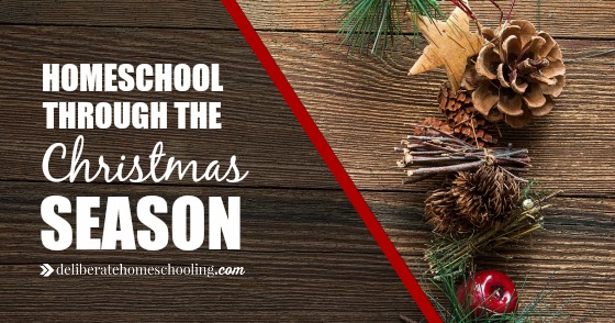 Distracted Kids? Tips to Homeschool in the Christmas Season