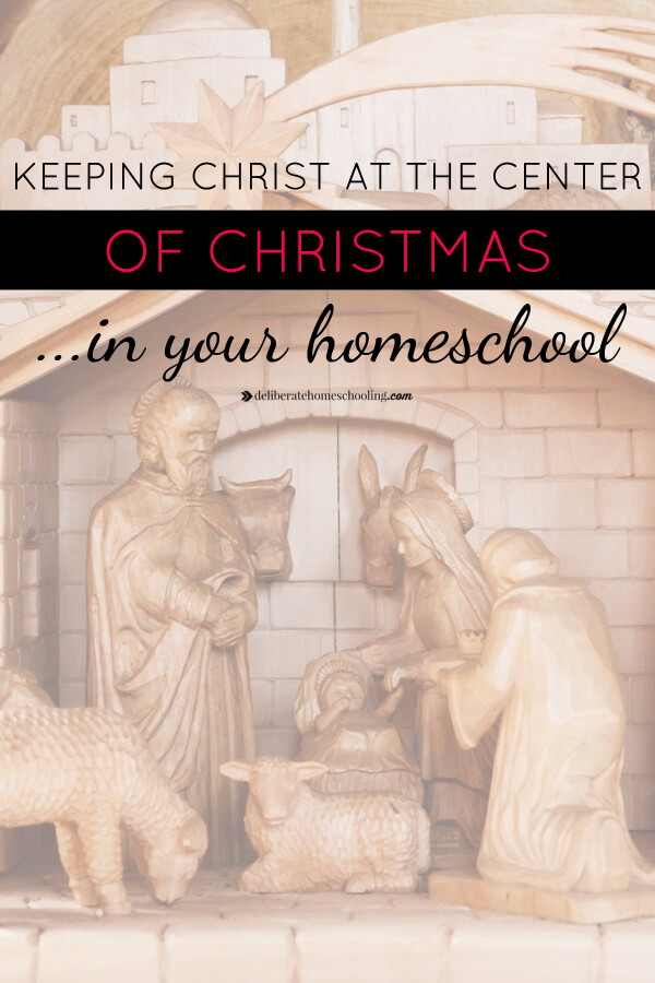 For homeschoolers, during the holiday season, Christ's birth can be overshadowed by many homeschooling expectations and demands. Here are some ways to keep Christ in the center of your Christmas.