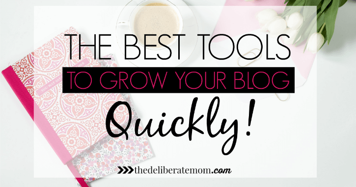 Want to grow your blog? Are you confused as to which blog tools to use? Here are the BEST tools to grow your blog QUICKLY!