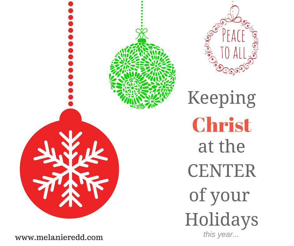 For homeschoolers, during the holiday season, Christ's birth can be overshadowed by many homeschooling expectations and demands. Here are some ways to keep Christ in the center of your Christmas.