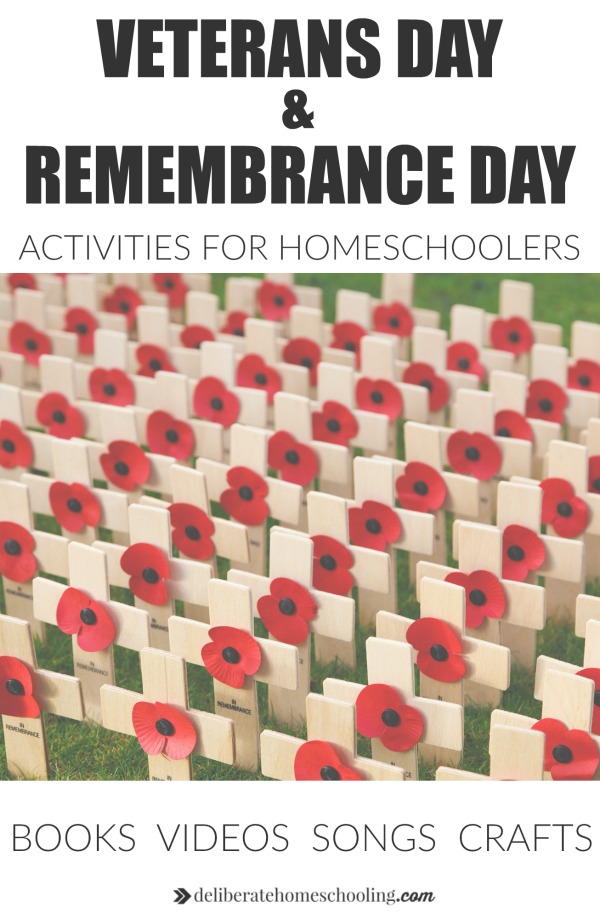 Veterans Day & Remembrance Day Activities for Homeschoolers