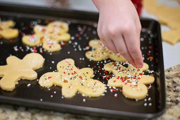 If you want a stress-free Christmas, try to do some of your holiday baking beforehand!