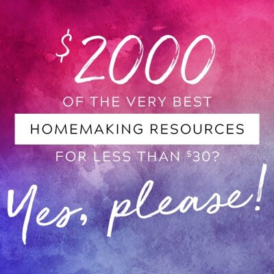 Why You Need this Ultimate Homemaking Bundle