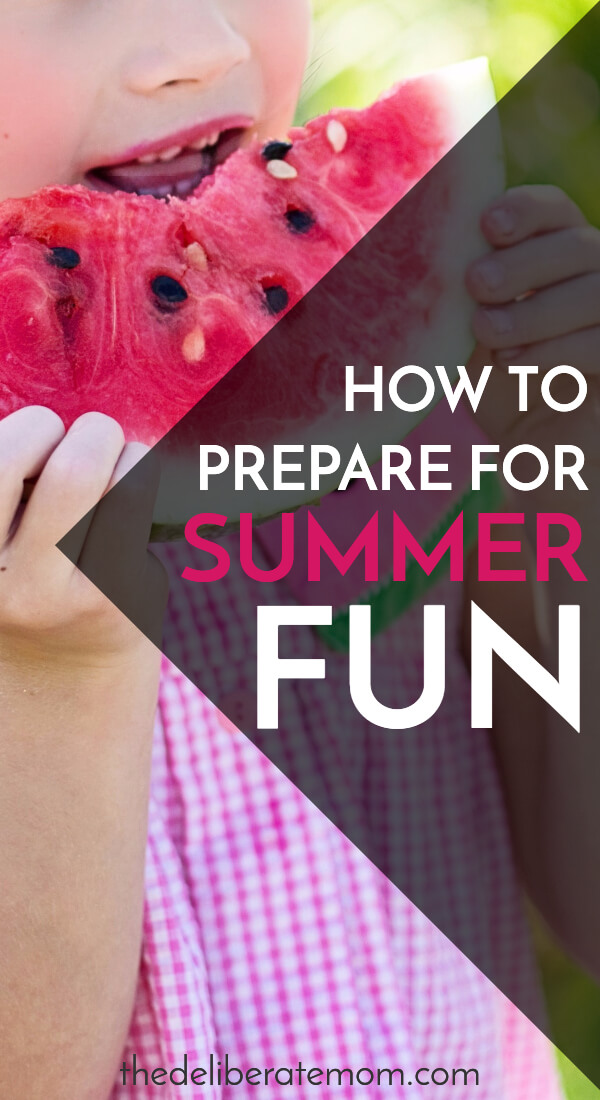 Summer flies by quickly. Here are some ways to prepare for the summer fun. From recipes, to activities, to staying healthy... this article has you covered!