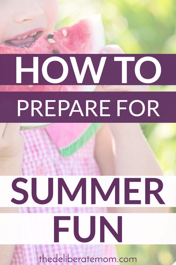 Summer flies by quickly. Here are some ways to prepare for the summer fun. From recipes, to activities, to staying healthy... this article has you covered! #summer