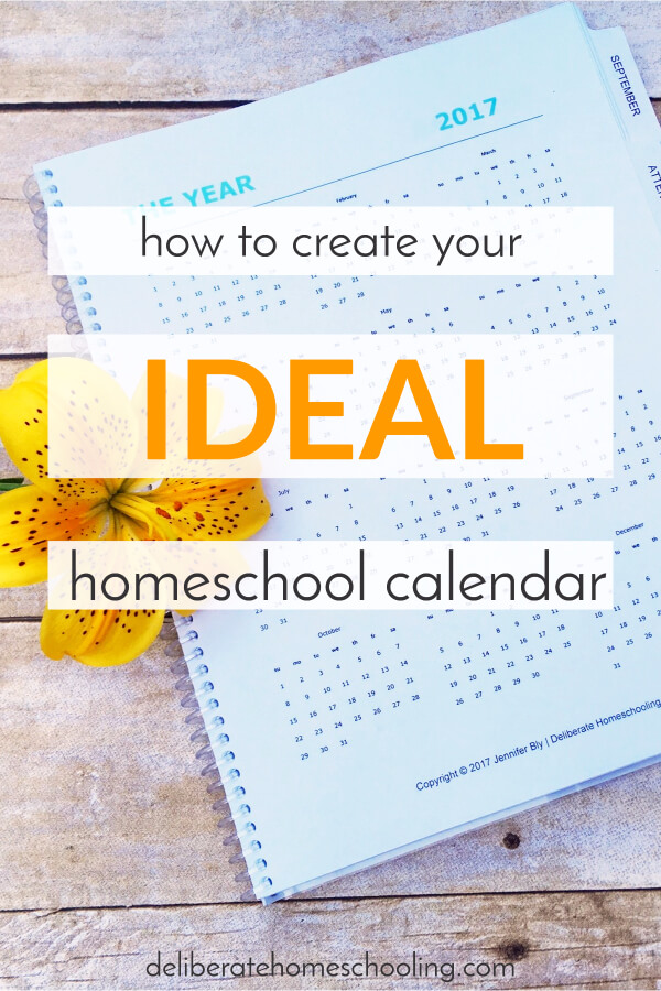 What is your ideal homeschool calendar? Have you considered the possibilities? Get inspiration from this article with 3 examples of homeschool calendars! #homeschoolplanning