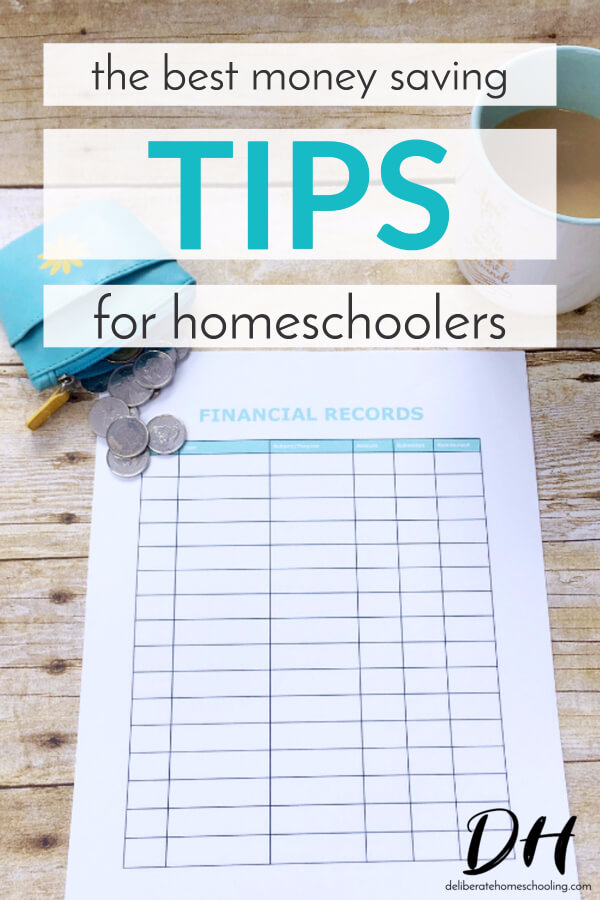 While homeschooling can save a family money, it can also get expensive if you're not watchful! Here are the BEST money saving tips for homeschoolers!