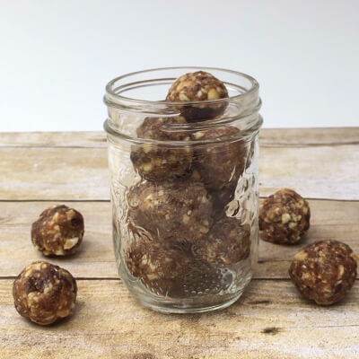 No Bake 3 Ingredient Energy Balls