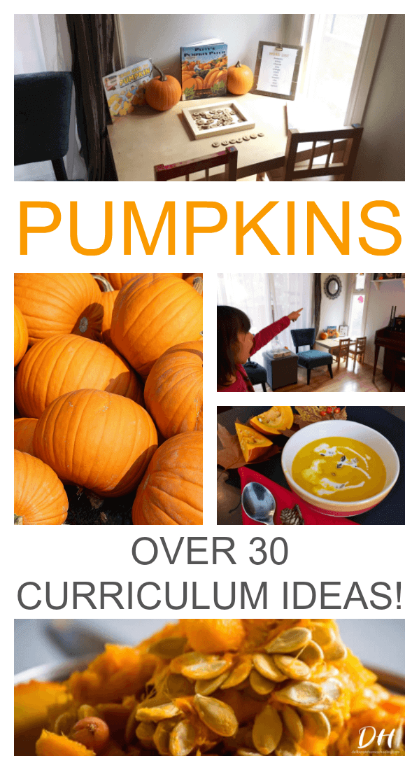 Would you like to create a fabulous unit study? Why not use these ideas to create your own pumpkin curriculum?! From pumpkin math to pumpkin science and pumpkin art to pumpkin books, this post is everything pumpkin! It's the perfect topic for autumn! 