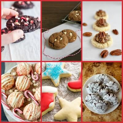 Gluten Free Flourless Chocolate Peppermint Cookies - Flippin' Delicious