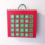 Egg carton advent calendar!