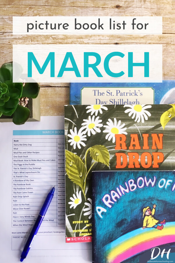 I'm always on the lookout for the best preschool picture books. Books are a wonderful way to teach children and introduce new concepts. Here is our March picture books list. These are some of our favourite children's books. Make sure to claim your FREE printable picture books list too! #picturebooks #qualitybooksforkids