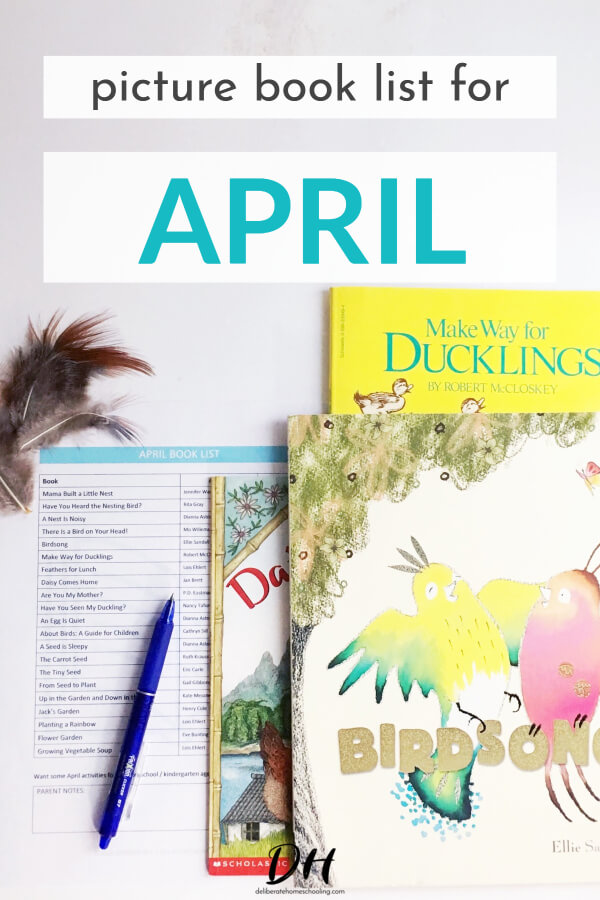 I'm always on the lookout for the best preschool picture books. Books are a wonderful way to teach children and introduce new concepts. Here is our April picture books list. These are some of our favourite children's books. Make sure to claim your FREE printable picture books list too! 