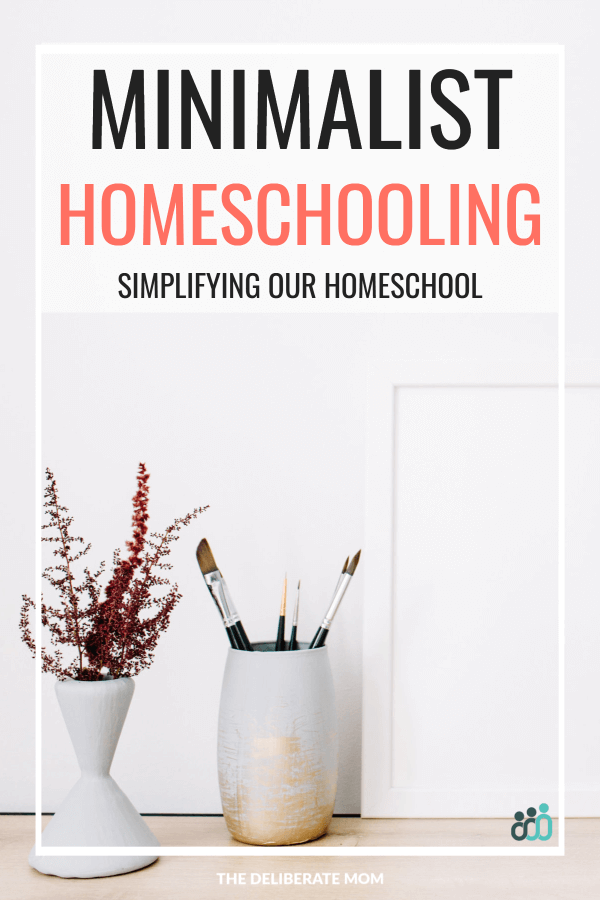Minimalist homeschooling