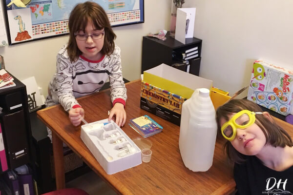 Our homeschool schedule - The Magic School Bus Science.