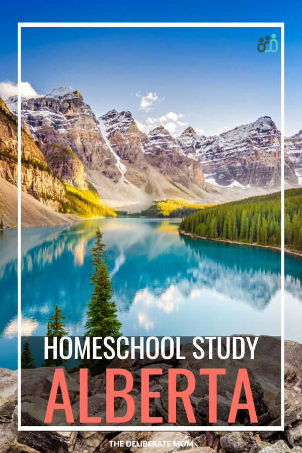 Do you want your kids to learn about Alberta? Here are some fun and educational Alberta unit study activities to do in your homeschool!
