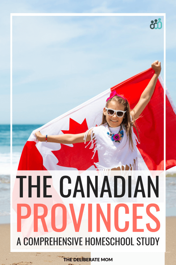 The Canadian provinces homeschool unit study