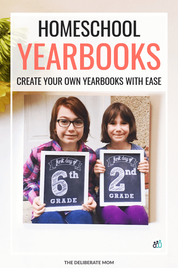 Create your own homeschool yearbooks with ease