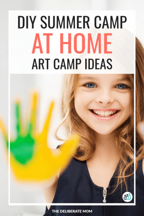 Create a DIY Art Summer Camp at Home for Your Kids!